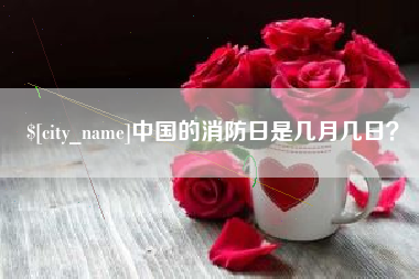 高唐中国的消防日是几月几日？