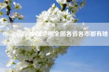 高唐中国地图全图各省各市都有啥