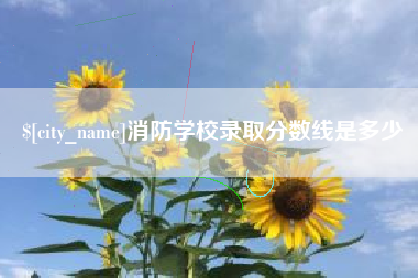 高唐消防学校录取分数线是多少
