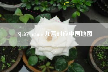 高唐九宫对应中国地图