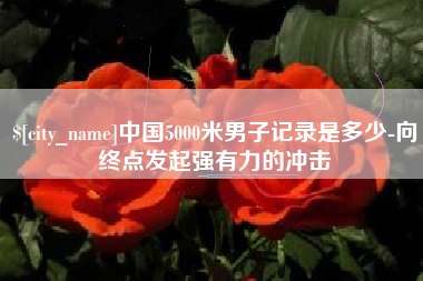 高唐中国5000米男子记录是多少-向终点发起强有力的冲击