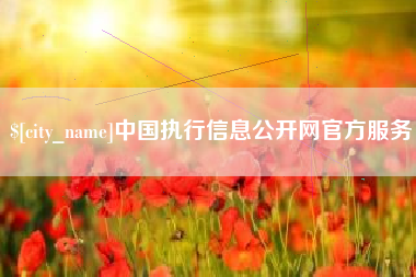 高唐中国执行信息公开网官方服务