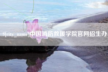 高唐中国消防救援学院官网招生办