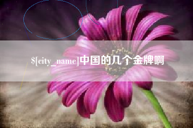高唐中国的几个金牌啊