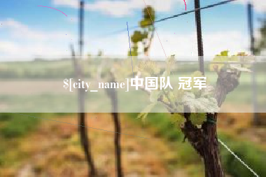 高唐中国队 冠军