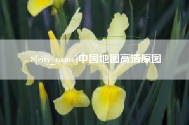 高唐中国地图高清原图