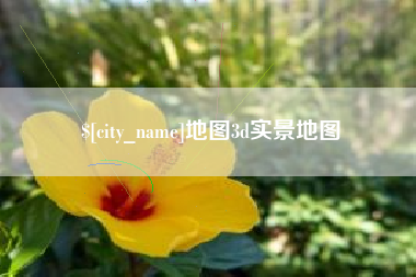 高唐地图3d实景地图