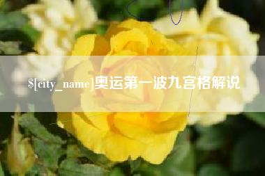 高唐奥运第一波九宫格解说