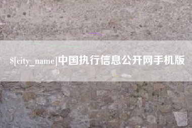 高唐中国执行信息公开网手机版