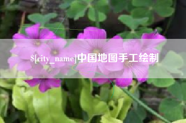高唐中国地图手工绘制