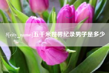 高唐五千米世界纪录男子是多少