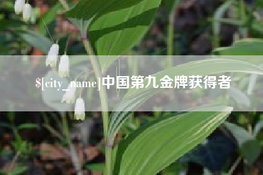 高唐中国第九金牌获得者