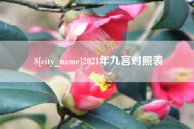 高唐2021年九宫对照表