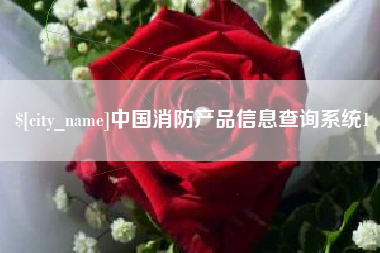 高唐中国消防产品信息查询系统1
