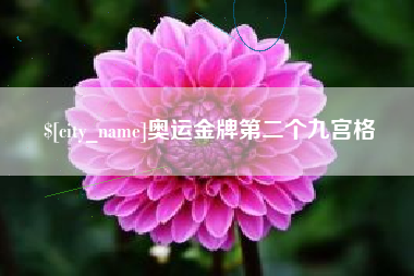 高唐奥运金牌第二个九宫格