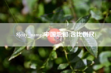 高唐中国地图(含比例尺)