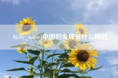 高唐中国的金牌是什么样的
